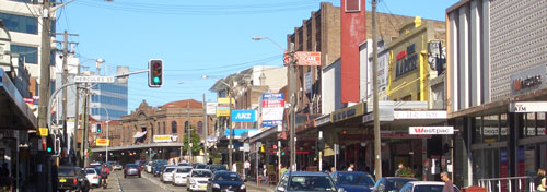 Suburb of Ashfield NSW