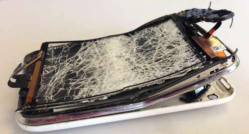 Broken Mobile Phone