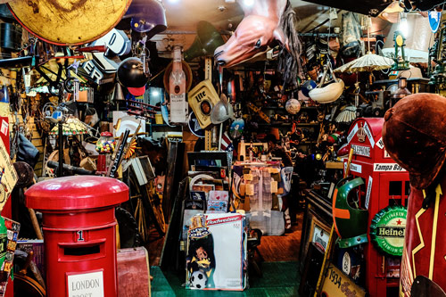 Cluttered Sydney Room