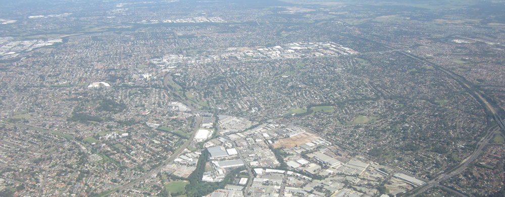 Aerial View of the Hills District