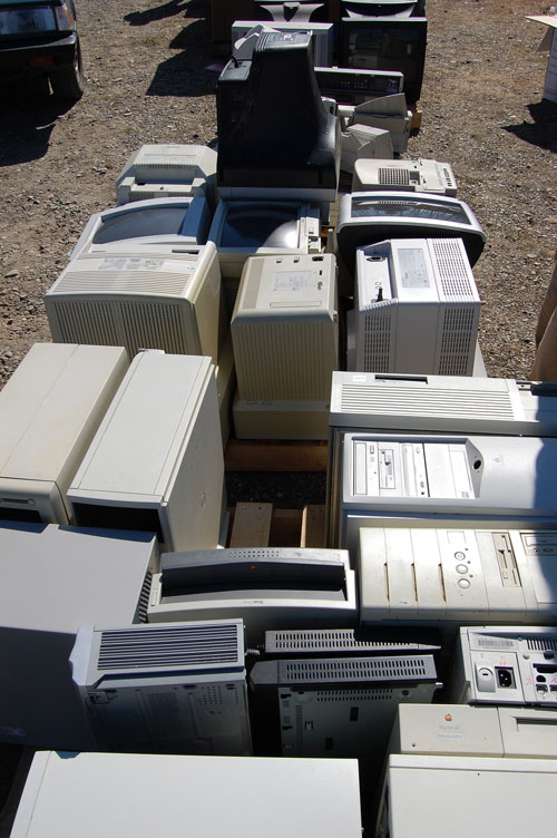 Pile of Old Computers in St George