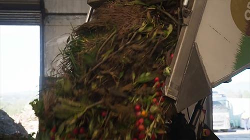 Organics Waste Truck