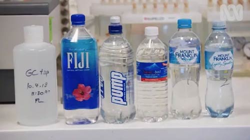 Range of Plastic Water Bottles