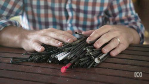 Straws Found Littered