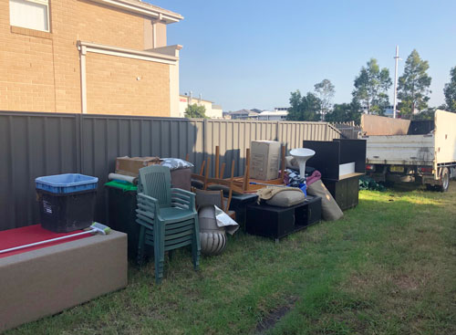 Before Rubbish Removal